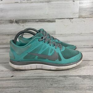 Nike Womens Free 4.0 Athletic Running Sneaker Shoes Blue Sea‎ Size 8
